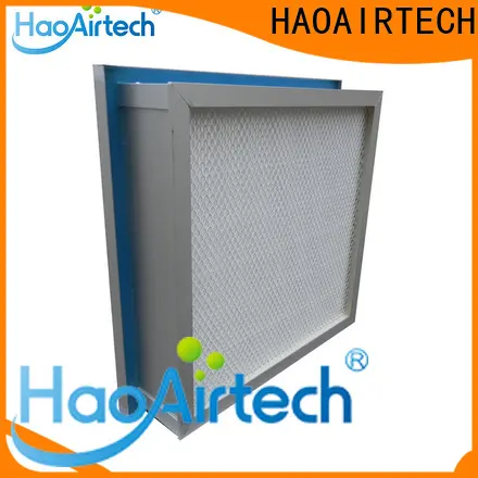 replaceable air purifiers hepa filter with dop port for electronic industry 1