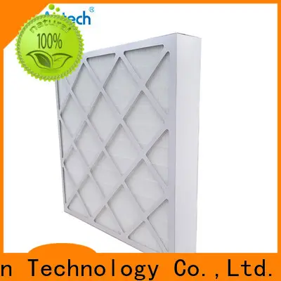 HAOAIRTECH v bank vacuum cleaner hepa filter with flanger for electronic industry 1