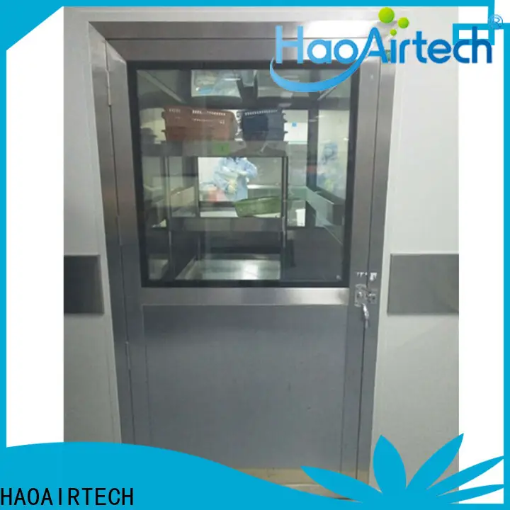 negative pressure pass box manufacturers with conveyor line for clean room purification workshop 1