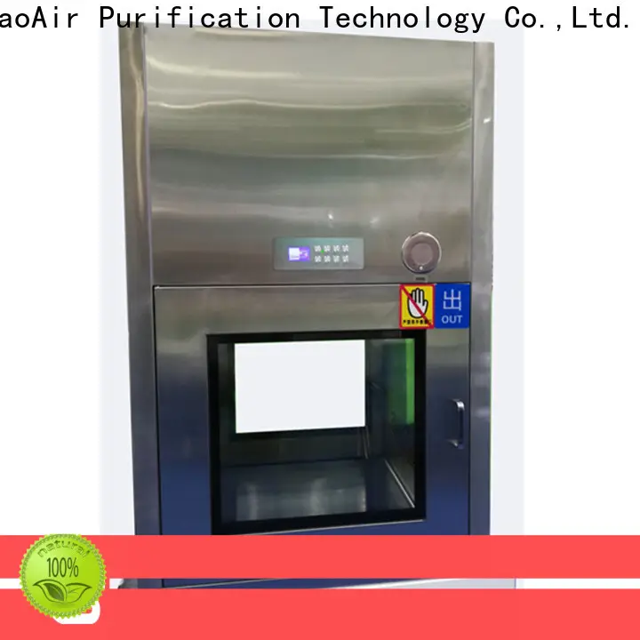 HAOAIRTECH coldrolled steel pass box manufacturers with laminar air flow for hvac system 1