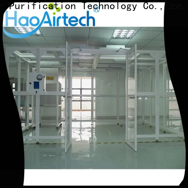 HAOAIRTECH high efficiency modular clean room manufacturers enclosures for sterile food and drug production 1