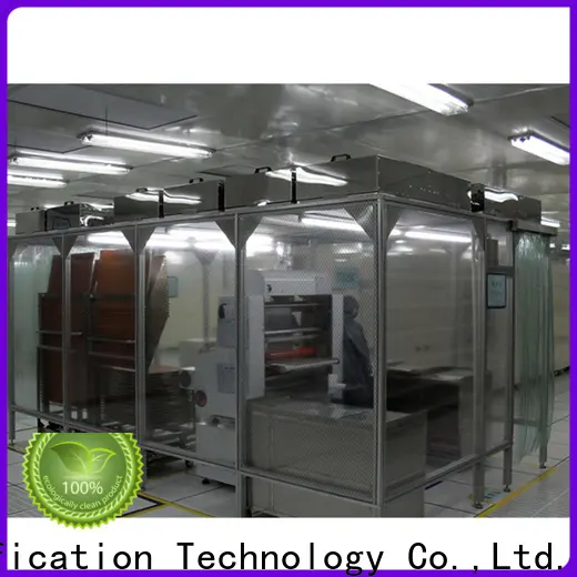 non standard clean room construction vertical laminar flow booth for semiconductor factory 1