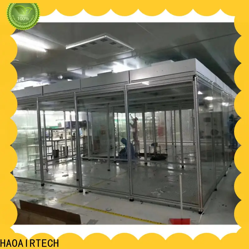 HAOAIRTECH clean room construction enclosures for sterile food and drug production 1