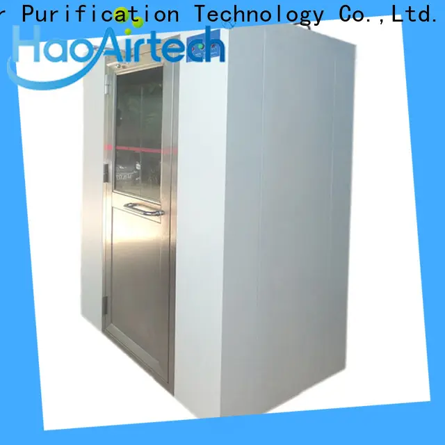 HAOAIRTECH air shower with automatic swing door for pallet cargo1 1