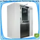 HAOAIRTECH intelligence air shower manufacturer with top side air flow for pallet cargo 1