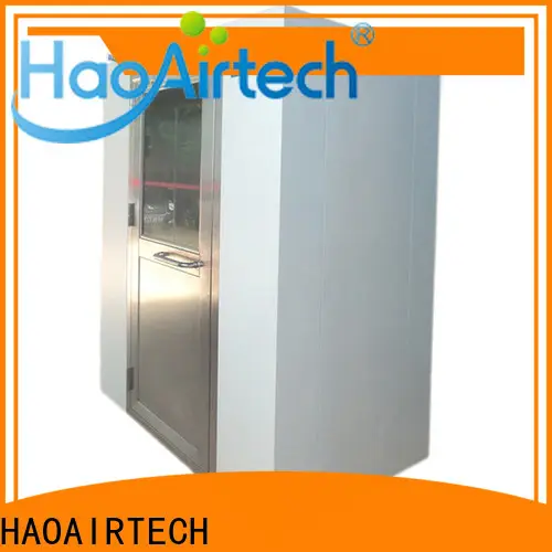 HAOAIRTECH intelligent air shower system with three side blowing for large scale semiconductor factory 1