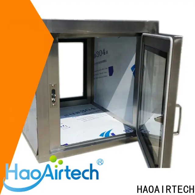 HAOAIRTECH pass box with laminar air flow for electronics factory1 1