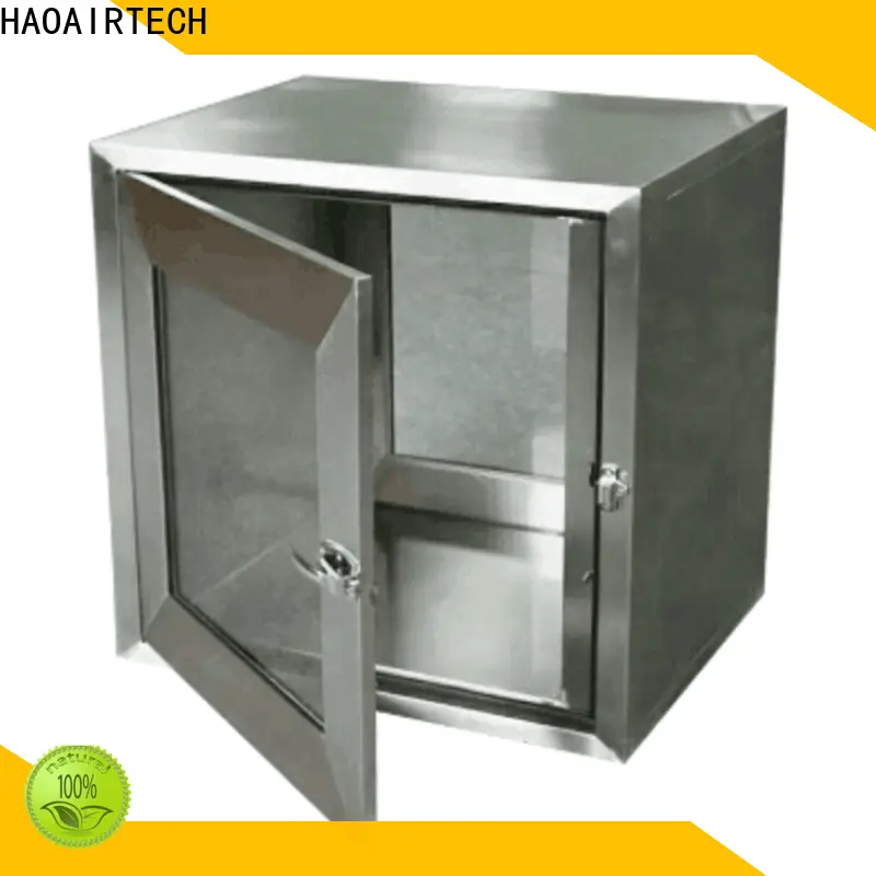 HAOAIRTECH plc control pass box manufacturers with conveyor line for cargo1 1