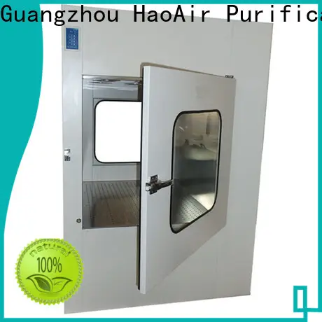 HAOAIRTECH plc control pass box manufacturers with baked painting for hvac system 1