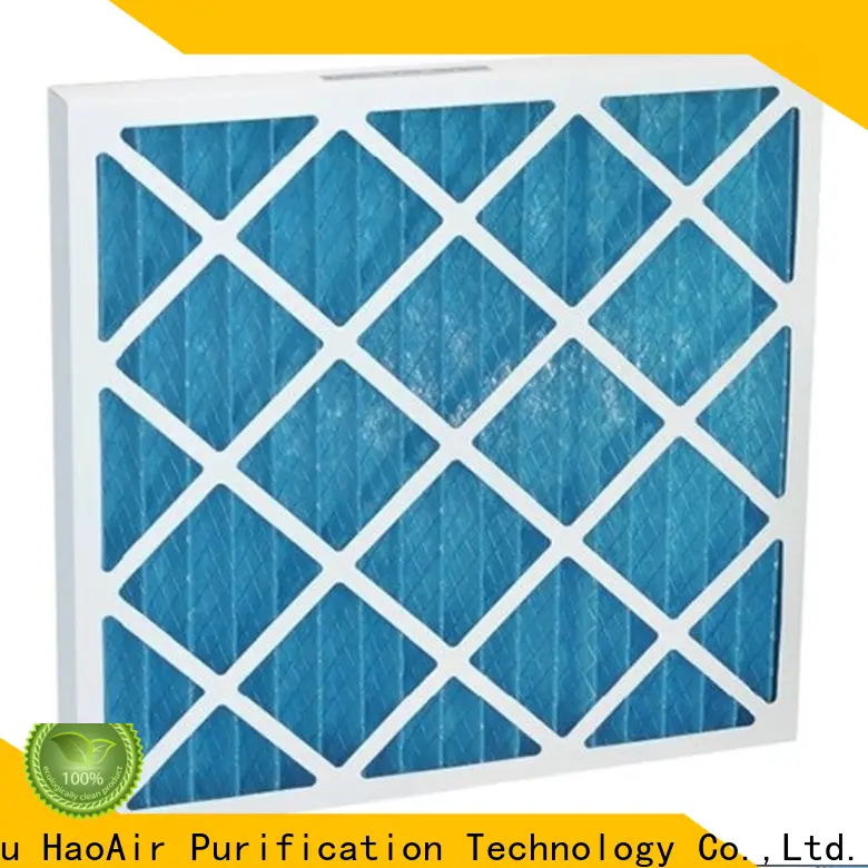 HAOAIRTECH Z-line air filter manufacturer for clean return air system 1