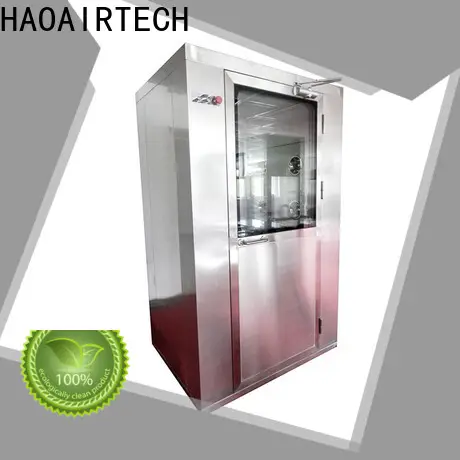 HAOAIRTECH clean room manufacturers with automatic swing door for forklift 1