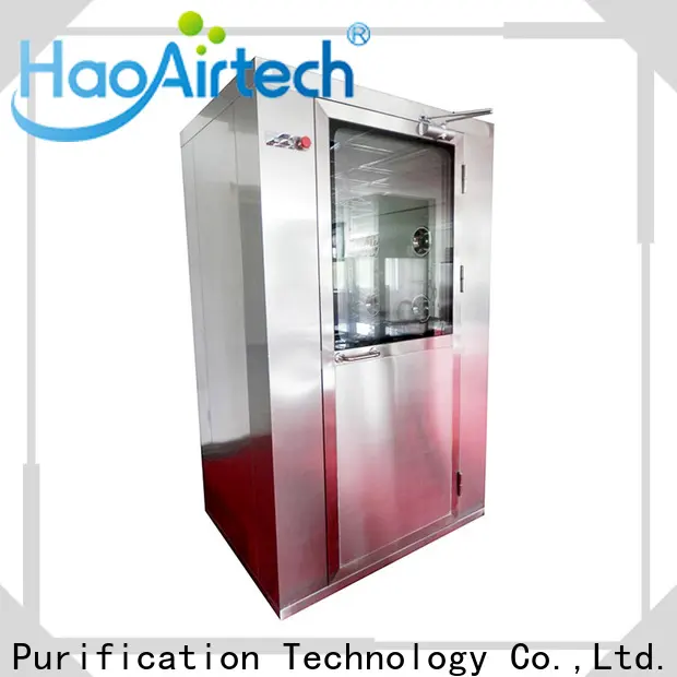 HAOAIRTECH goods air shower system with top side air flow for large scale semiconductor factory 1