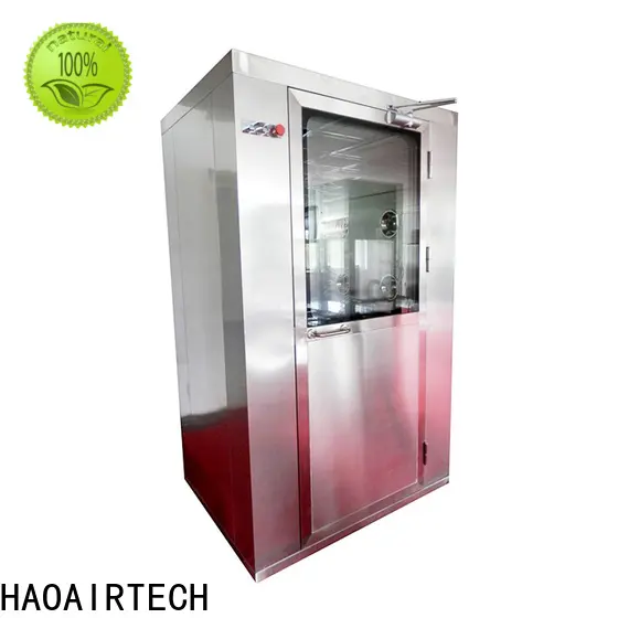 HAOAIRTECH air shower system with three side blowing for pallet cargo 1