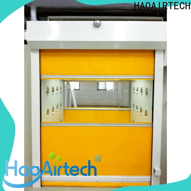 HAOAIRTECH air shower clean room with top side air flow for forklift1 1