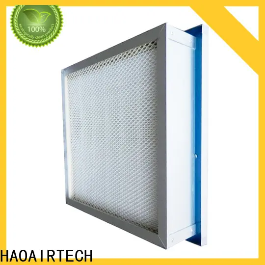 HAOAIRTECH hepa filter h12 with hood for dust colletor hospital 1