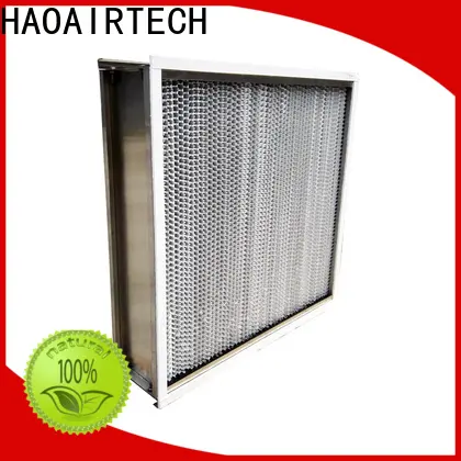 HAOAIRTECH hepa air filters for home with alu frame for prefiltration 1