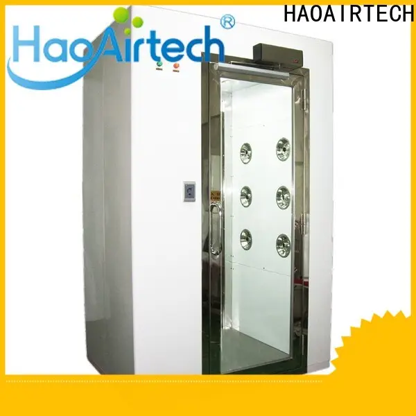 HAOAIRTECH air shower system with stainless steel for pallet cargo 1