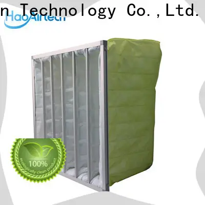 HAOAIRTECH synthetic pocket filter with aluminum frame for central air conditioning ventilation system 1