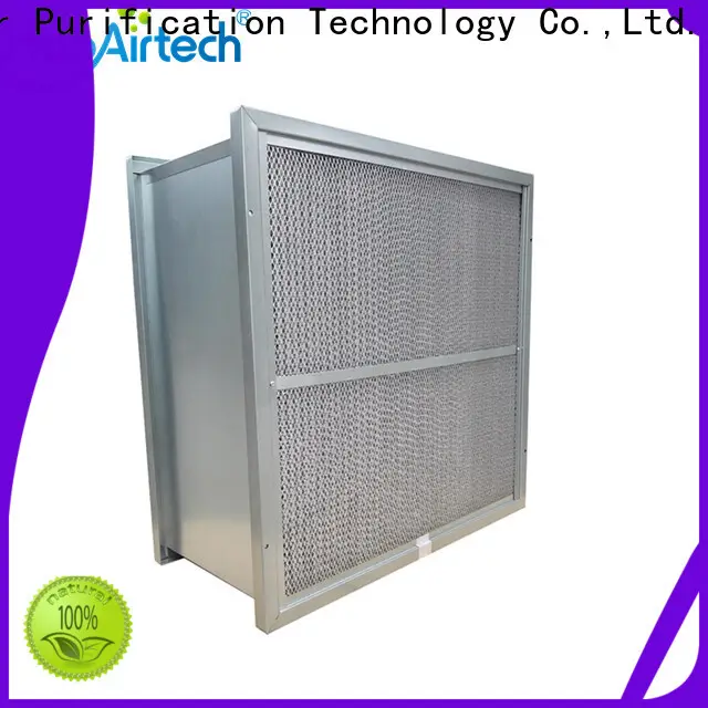HAOAIRTECH Rigid box filter with abs frame for commercial buidings 1