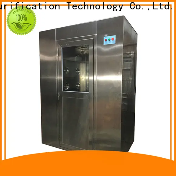 HAOAIRTECH dynamic air shower manufacturer with stainless steel for ten person 1