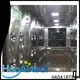 HAOAIRTECH fast rolling air shower manufacturer with three side blowing for pallet cargo 1