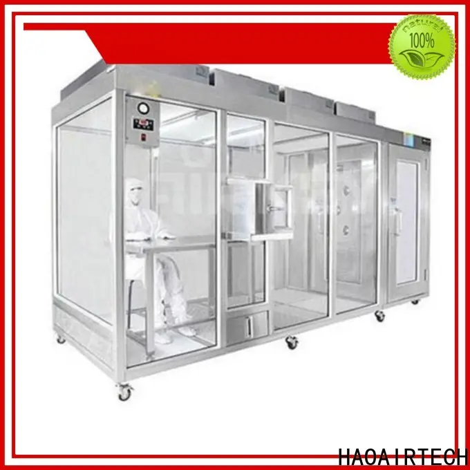HAOAIRTECH clean room manufacturers with ffu for semiconductor factory 1