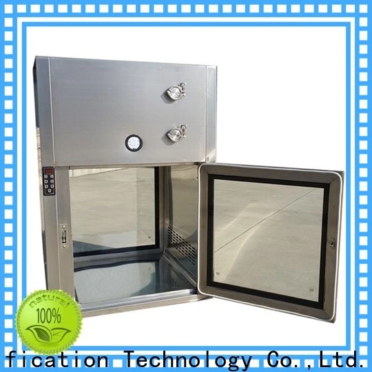 HAOAIRTECH stainless steel dynamic pass box with baked painting for hvac system 1