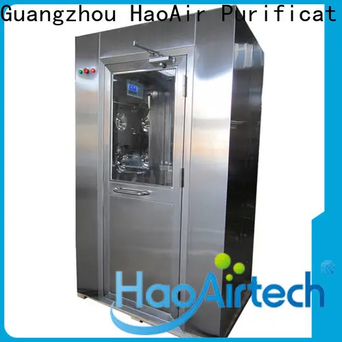 HAOAIRTECH air shower system with three side blowing for pallet cargo2 1