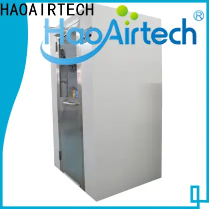 HAOAIRTECH blowing air shower clean room with stainless steel for forklift 1