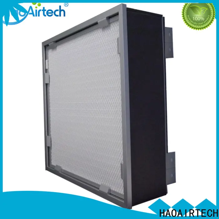 HAOAIRTECH h12 hepa filter with flanger for dust colletor hospital 1