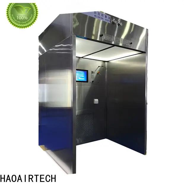 HAOAIRTECH sampling booth gmp modular design for pharmaceutical factory 1