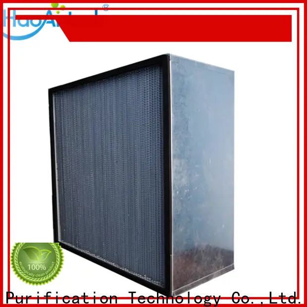 gel seal ulpa air filter with one side gasket for electronic industry 1