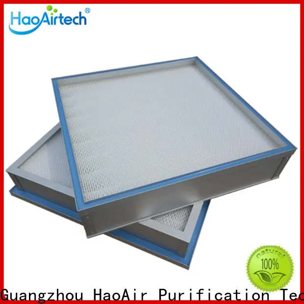 v bank h14 hepa filter with flanger for air cleaner 1