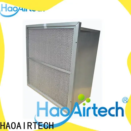 HAOAIRTECH ulpa filter with dop port for dust colletor hospital 1