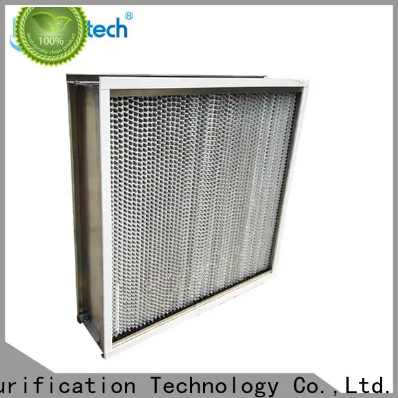 gel seal hepa filter h14 with hood for electronic industry 1