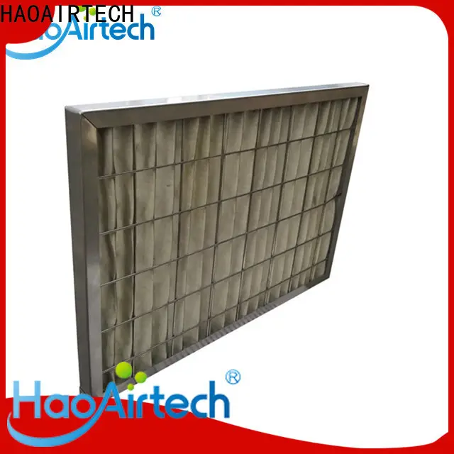 HAOAIRTECH high temperature filter with alu frame for spraying plant1 1