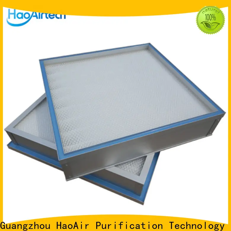 HAOAIRTECH mini pleats vacuum cleaner hepa filter with one side gasket for air cleaner 1