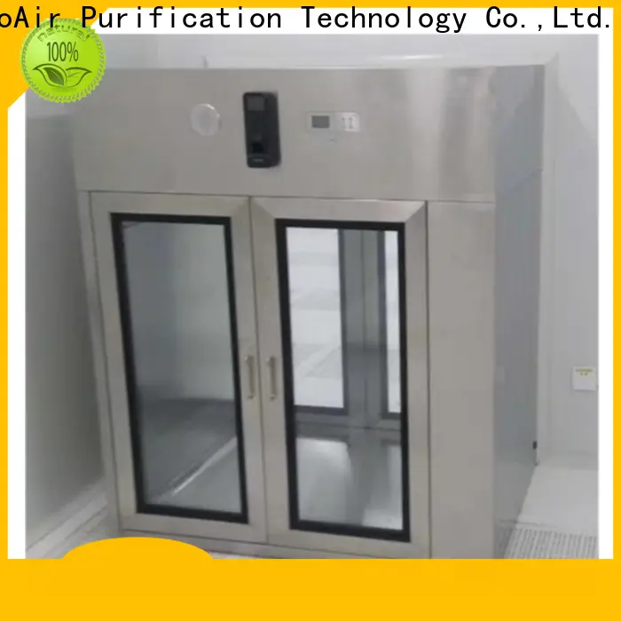 coldrolled steel pass box manufacturers with conveyor line for clean room purification workshop 1