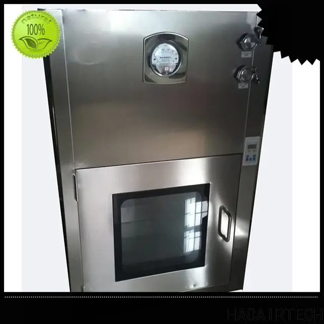 HAOAIRTECH coldrolled steel pass box manufacturers with laminar air flow for cargo 1