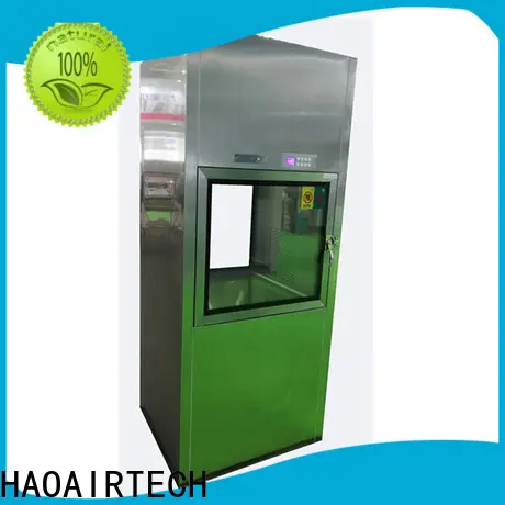 HAOAIRTECH dynamic pass box with arc design gmp standard for hvac system1 1