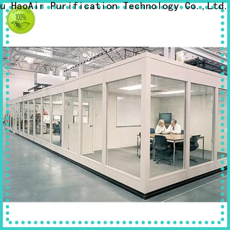 high efficiency modular cleanroom with ffu for semiconductor factory 1