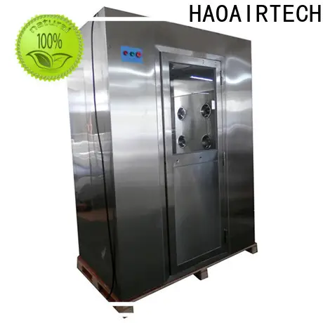 HAOAIRTECH fast rolling air shower with three side blowing for large scale semiconductor factory 1