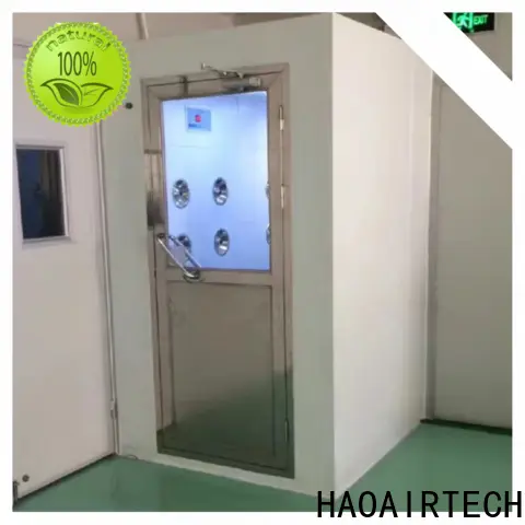 HAOAIRTECH intelligent air shower clean room channel for pallet cargo 1