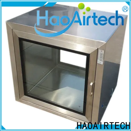 interlocking pass box with laminar air flow for hvac system 1
