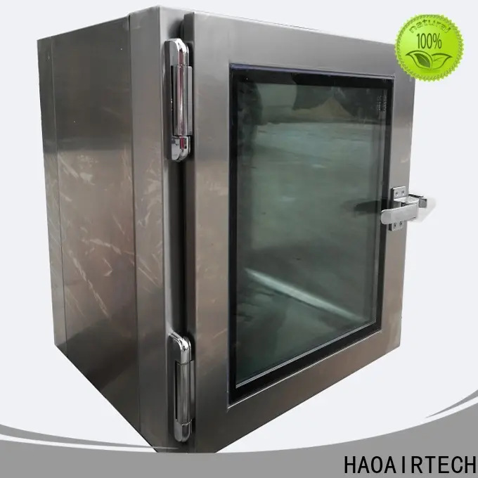 HAOAIRTECH customizable pass box manufacturers with laminar air flow for cargo 1