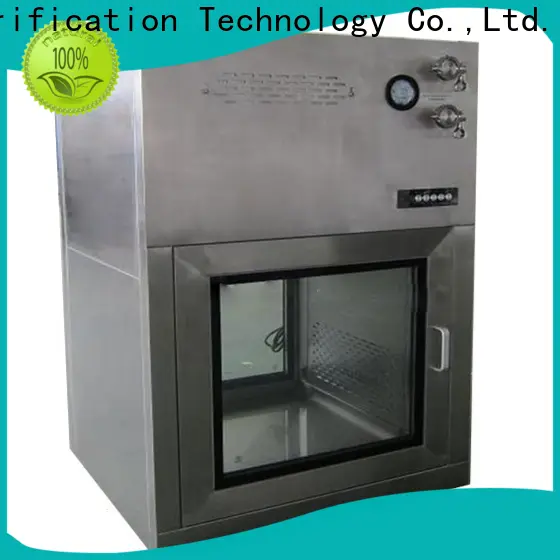 HAOAIRTECH plc control dynamic pass box with baked painting for electronics factory 1