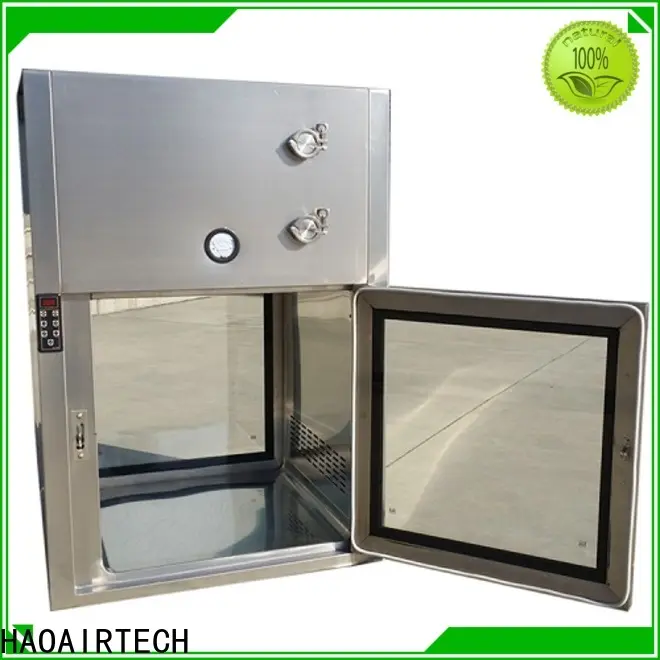 HAOAIRTECH coldrolled steel pass through box embedded lamps for hvac system 1