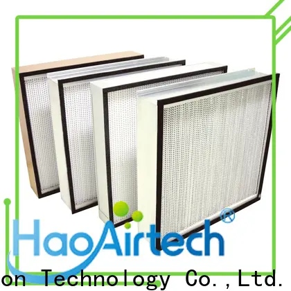 HAOAIRTECH gel seal h14 hepa filter with one side gasket for air cleaner 1