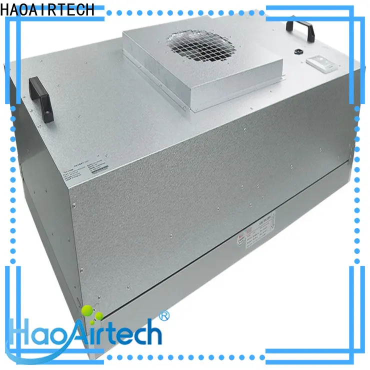 HAOAIRTECH filter fan unit with central air conditioning for cleanroom ceiling 1