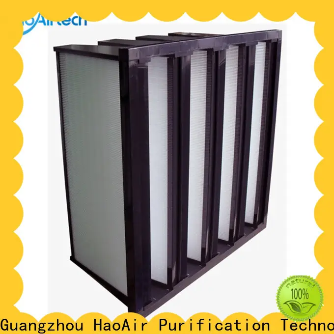 HAOAIRTECH secondary compact rigid filter with big air volume for commercial buidings 1